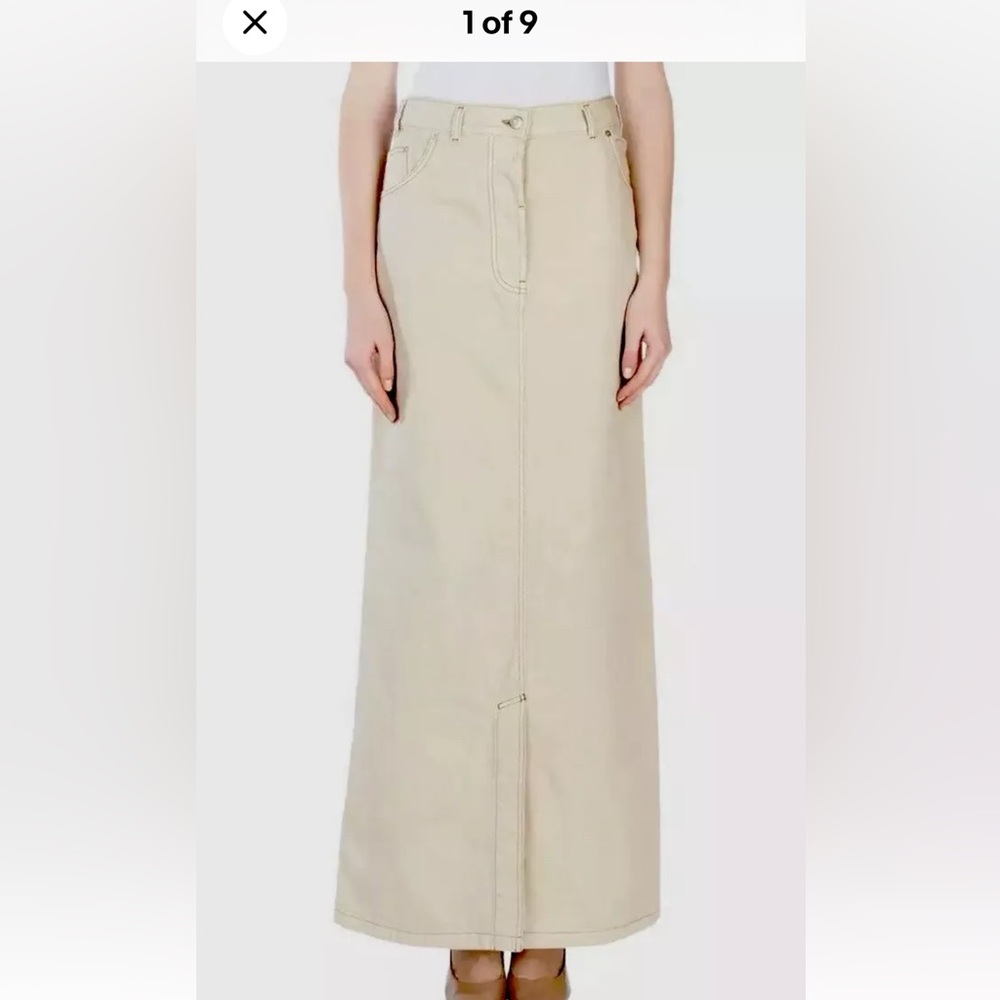 Dries Van Noten long denim skirt EUC size 36